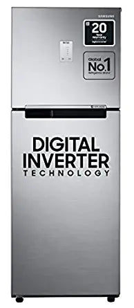 Samsung 253 L 3 Star with Inverter Double Door Refrigerator (RT28A3453S8/HL, Elegant Inox)- 2022 Model Samsung 253 L 3 Star with Inverter Double Door Refrigerator (RT28A3453S8/HL, Elegant Inox)- 2022 Model